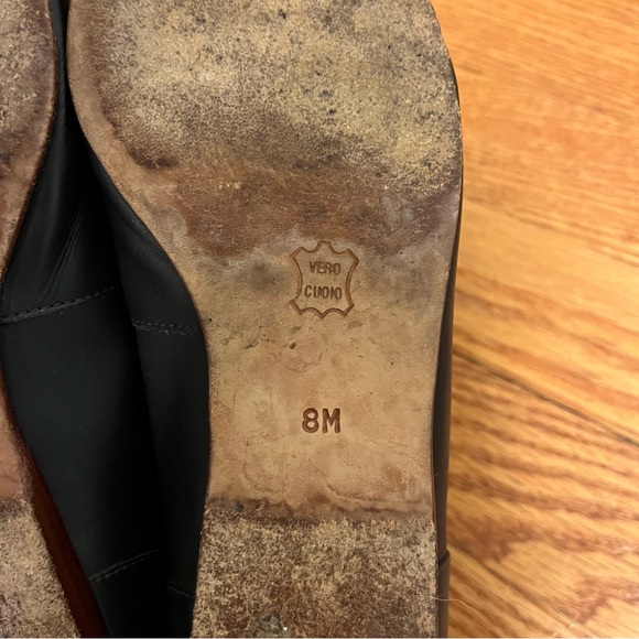 Enzo Angiolini Women Shoe Loafer Slip On Leather Cheetah Print Mob Wife 8 - Picture 4 of 10